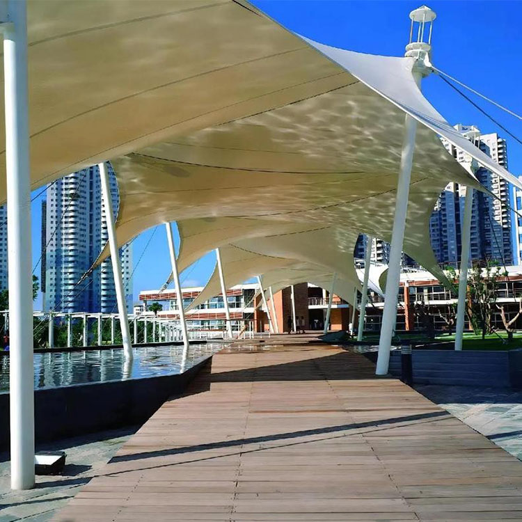 嫩江市膜结构景观棚