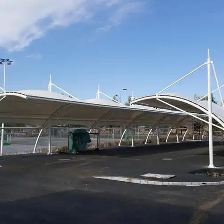 嫩江市膜结构电动车棚