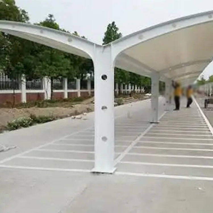 嫩江市膜结构电动车棚